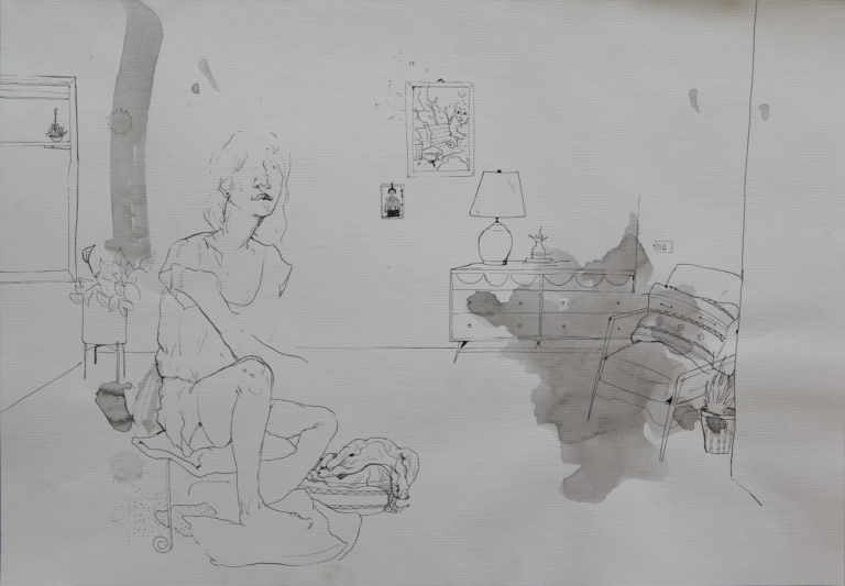 Mix media 
size: 42 x 29