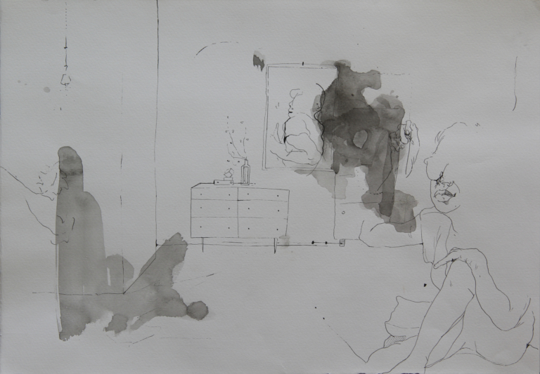 Mix media 
size: 42 x 29