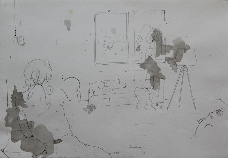 Mix media 
size: 42 x 29