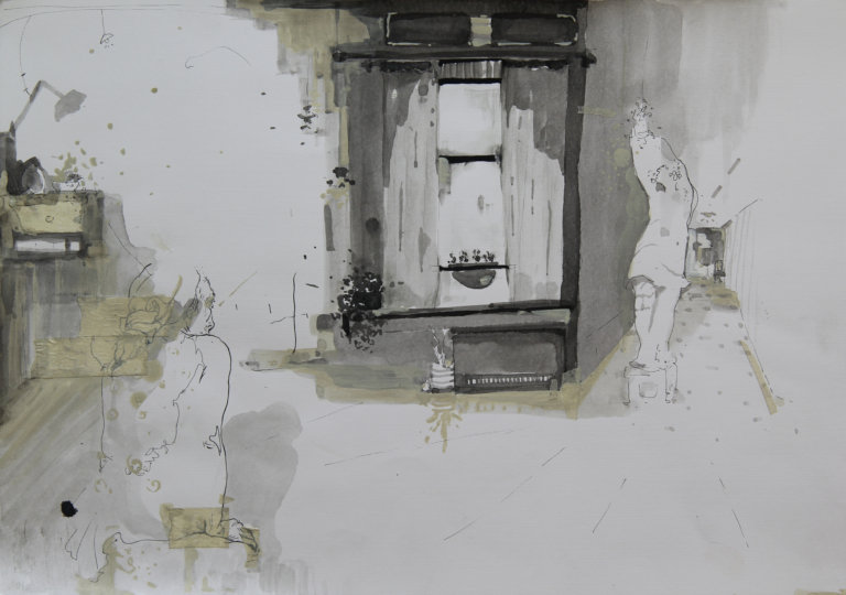 Mix media 
size: 42 x 29