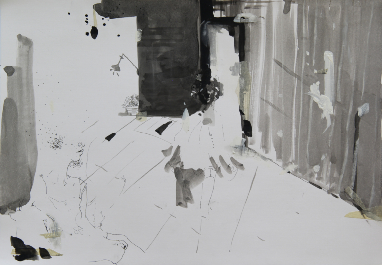 Mix media 
size: 42 x 29