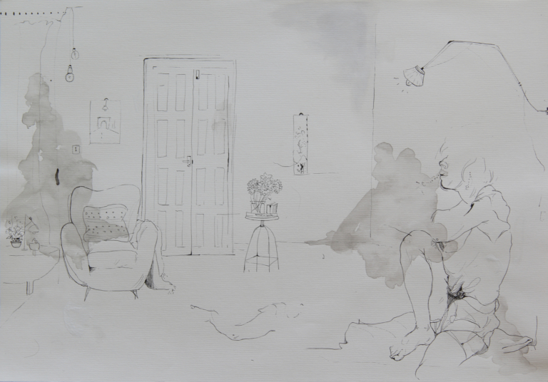 Mix media 
size: 42 x 29