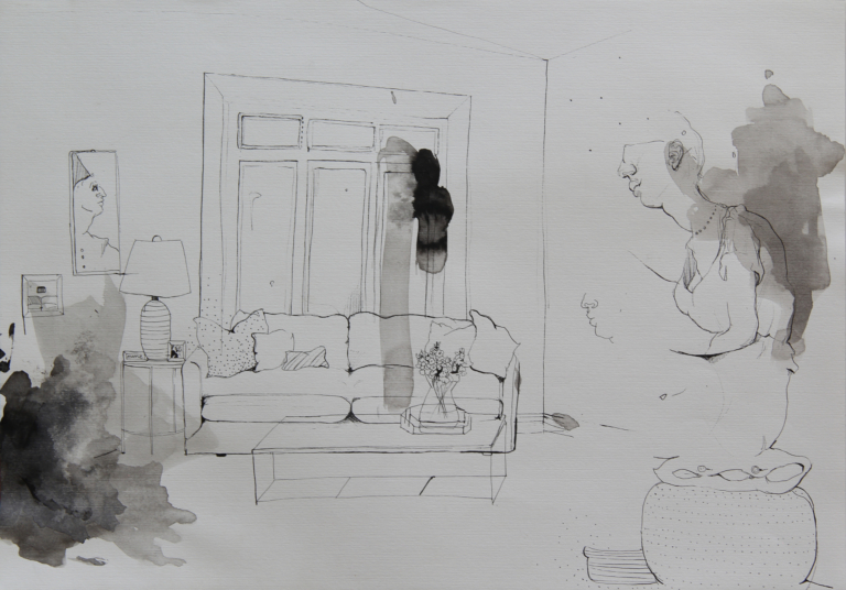 Mix media 
size: 42 x 29